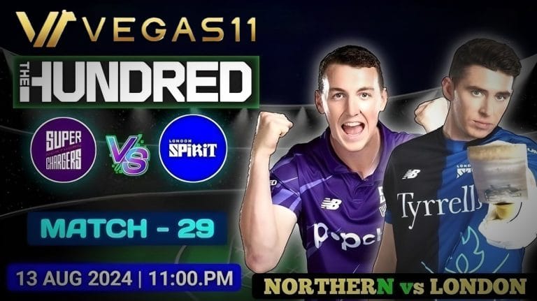 Pre-Match Report: Northern Superchargers vs London Spirit – Match 29, The Hundred 2024