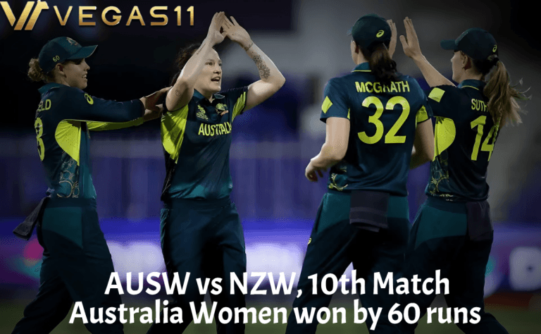 Post-Match Report: Australia Women vs New Zealand Women – ICC Women’s T20 World Cup 2024