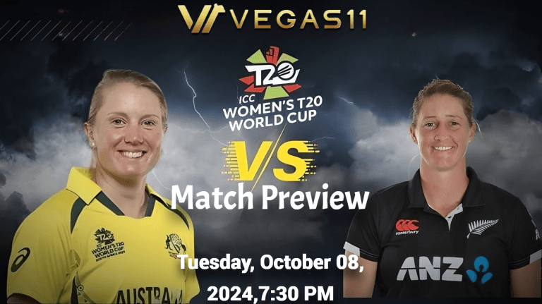 Pre-Match Report: Australia Women vs New Zealand Women – ICC Women’s T20 World Cup 2024, Match 10