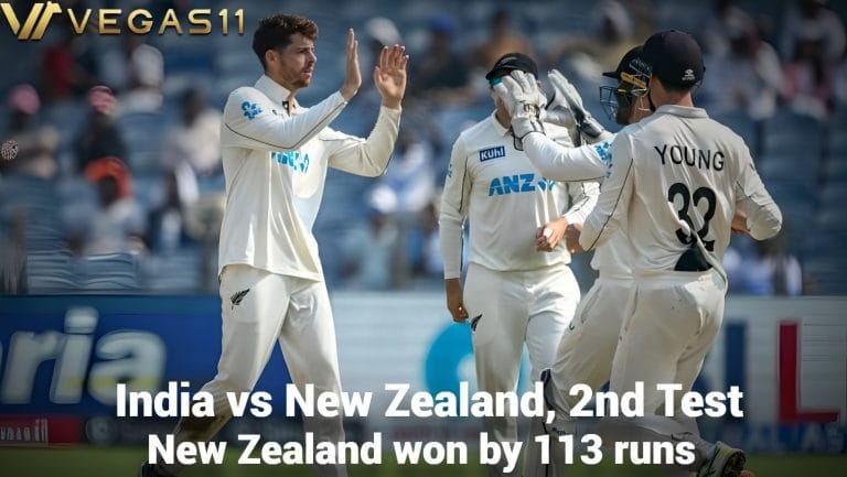 Historic Victory in Pune: New Zealand Clinches First Test Series Win in India