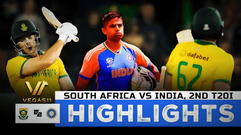 RSA vs IND, 2nd T20I: South Africa Hold Nerve to Level Series in Thrilling Win Over India