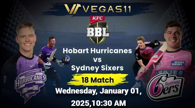 Hobart Hurricanes vs Sydney Sixers: New Year’s Day Showdown at Bellerive Oval