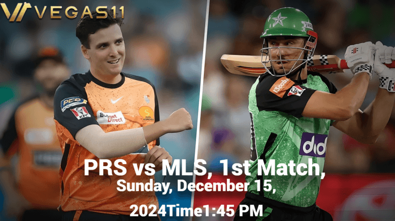 Perth Scorchers vs Melbourne Stars, 1st Match – Big Bash League 2024-25 Kicks Off with a Bang