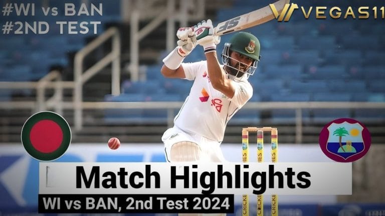 “Bangladesh End 15-Year Drought in the West Indies with a Memorable 101-Run Victory”