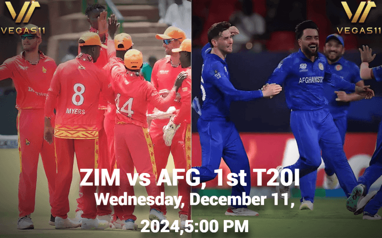 “Zimbabwe vs Afghanistan, 1st T20I – A High-Stakes Series Opener in Harare”