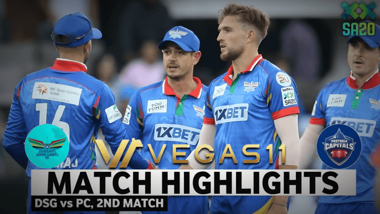 Durban’s Super Giants Edge Pretoria Capitals in a Last-Over Thriller at Kingsmead