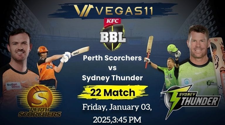 BBL 2024-25 Match 22: Perth Scorchers vs Sydney Thunder – Preview and Insights