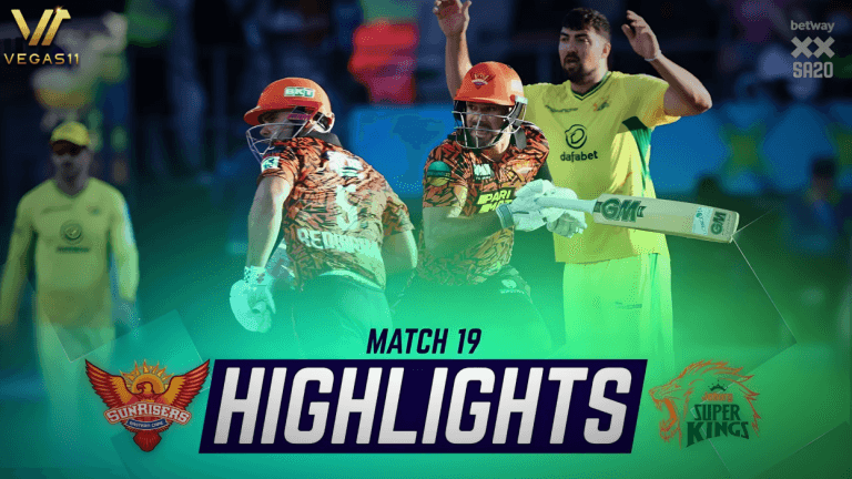 Sunrisers Eastern Cape Secure 14-Run Win Over Joburg Super Kings