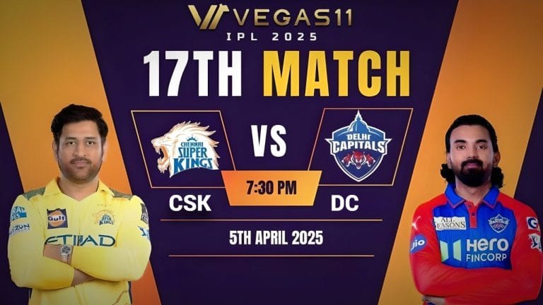 Pre-Match Report: CSK vs DC – High Stakes Clash at Chepauk