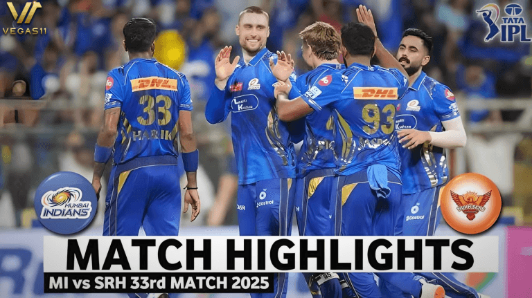 Post-Match Report: MI vs SRH – Jacks’ Maturity Powers Mumbai to Clinical 4-Wicket Win