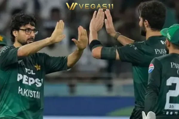 Pakistan cricket team celebrating after defeating Bangladesh by 11 runs in Asia Cup 2025 Super Four match