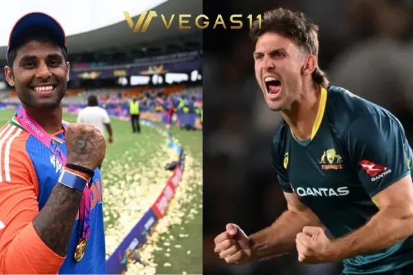 Australia vs India T20I series 2025 teams squad announcement Suryakumar Yadav Mitchell Marsh captains