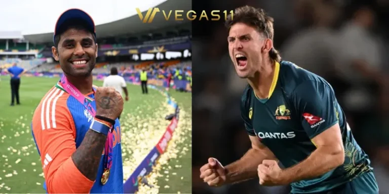 Australia vs India T20I series 2025 teams squad announcement Suryakumar Yadav Mitchell Marsh captains