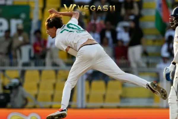 South Africa fast bowler Marco Jansen celebrating wicket against India in 2nd Test match Guwahati 2025