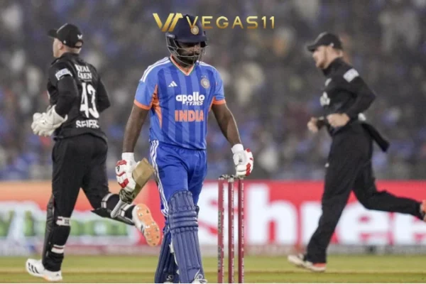 Tim Seifert New Zealand batsman celebrates half century against India 4th T20I cricket match Potinamallaiyapalem 2026