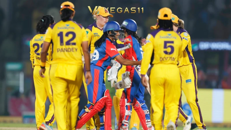 Marizanne Kapp Delhi Capitals WPL 2026 match celebration wicket UP Warriorz