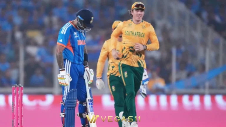 David Miller batting for South Africa vs India at T20 World Cup 2026, Narendra Modi Stadium Ahmedabad