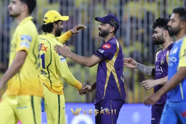 Noor Ahmad CSK celebrates wicket vs KKR IPL 2026 Chepauk Chennai