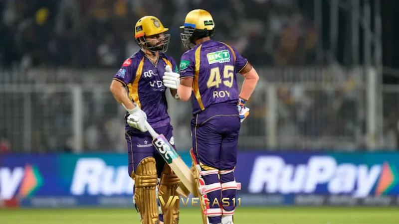 KKR vs RR IPL 2026 – Rinku Singh batting at Eden Gardens