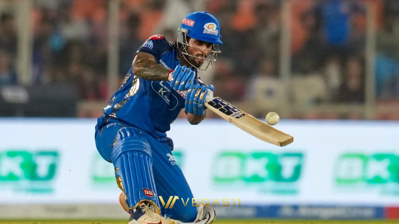 Tilak Varma century IPL 2026 — MI vs GT match at Narendra Modi Stadium