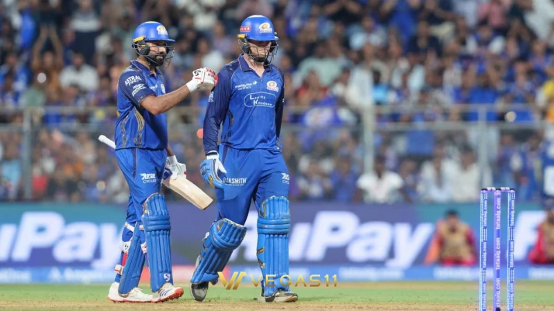 MI vs LSG IPL 2026, Ryan Rickelton and Rohit Sharma in a match-winning opening stand at Wankhede Stadium, Mumbai