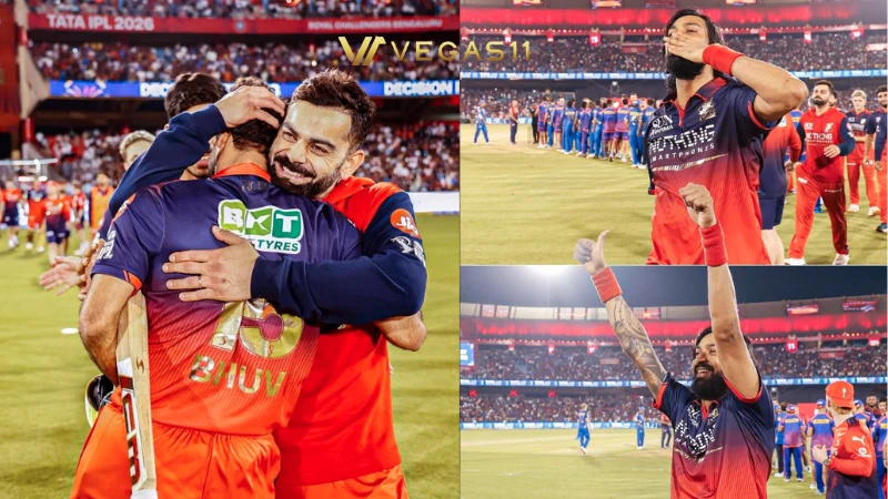 RCB vs MI IPL 2026 — Bhuvneshwar Kumar Player of the Match with 4/23 and 7 not out