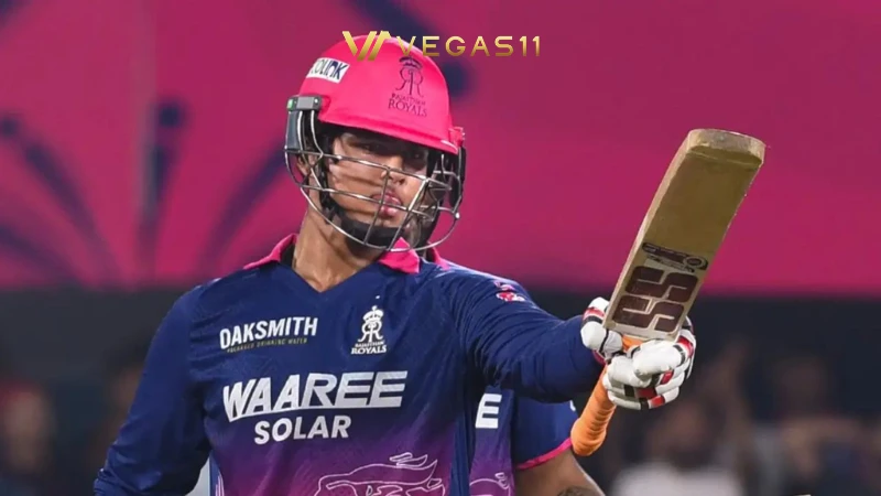Vaibhav Sooryavanshi hitting most sixes in IPL 2026 for Rajasthan Royals