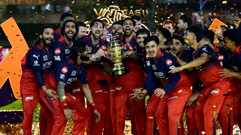IPL 2026 Final match action at Narendra Modi Stadium Ahmedabad Image