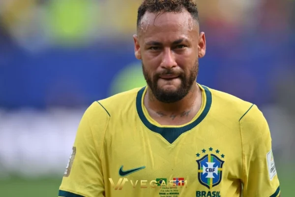 Neymar in tears on the pitch after Brazil World Cup exit to Norway