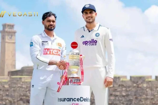 Shubman Gill India captain walks out for the toss at Galle International Stadium during India tour of Sri Lanka 2026.