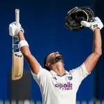 Devdutt Padikkal celebrates his century on Day 1 of the second Test against Sri Lanka in Colombo