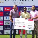Rashid Khan ended a seven-year title drought with a closing 67 to win the Telangana Open 2026 by three shots at Vooty Golf Count