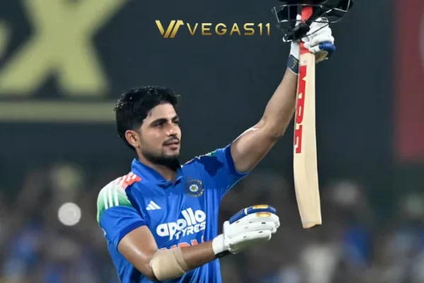 Shubman Gill Player of the Match graphic for IND vs WI 2nd ODI