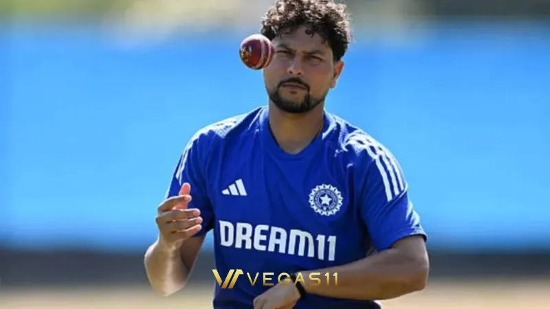 Kuldeep Yadav in India colours ahead of the New Zealand tour 2026